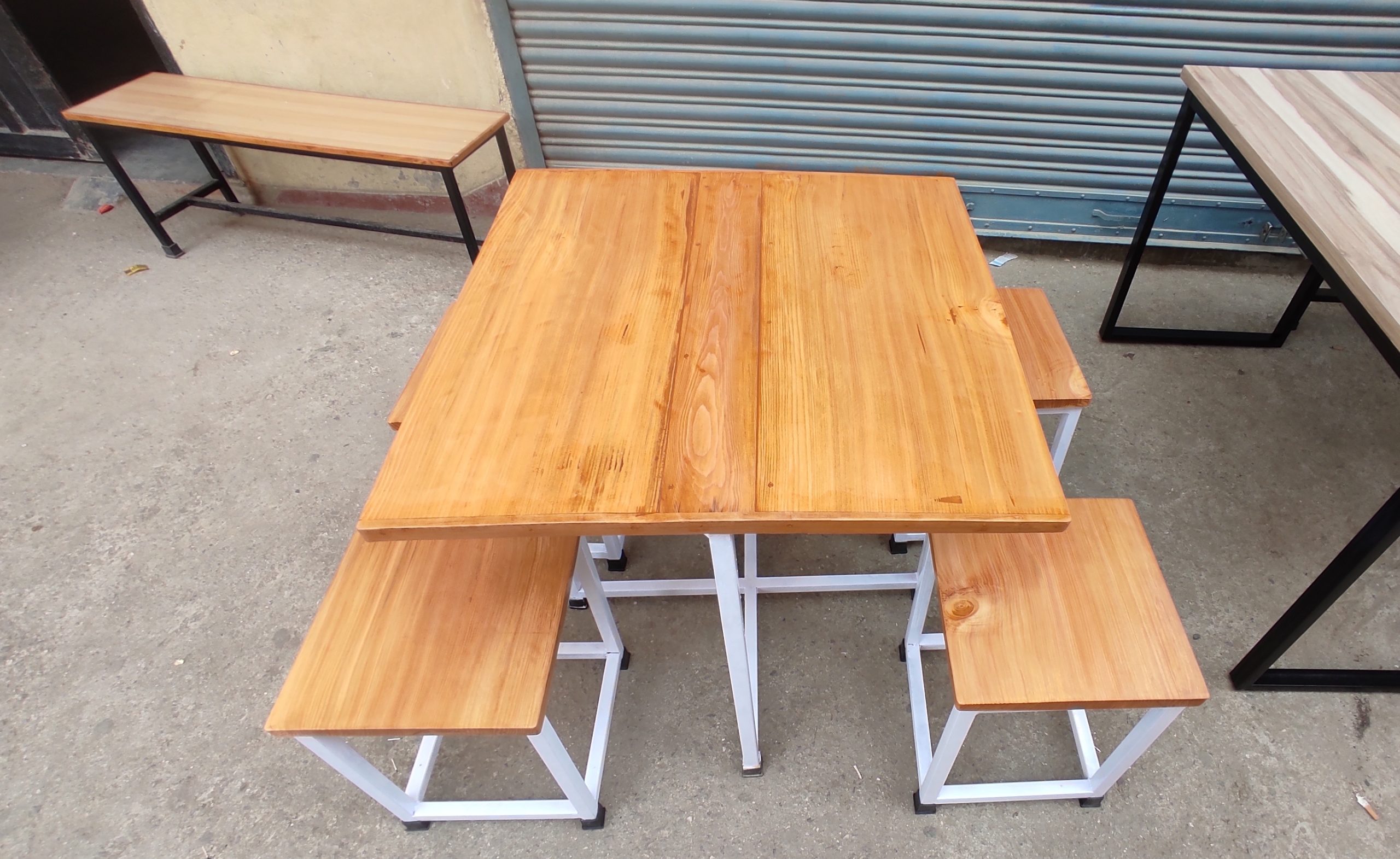 Table set for hotel cafe restaurant