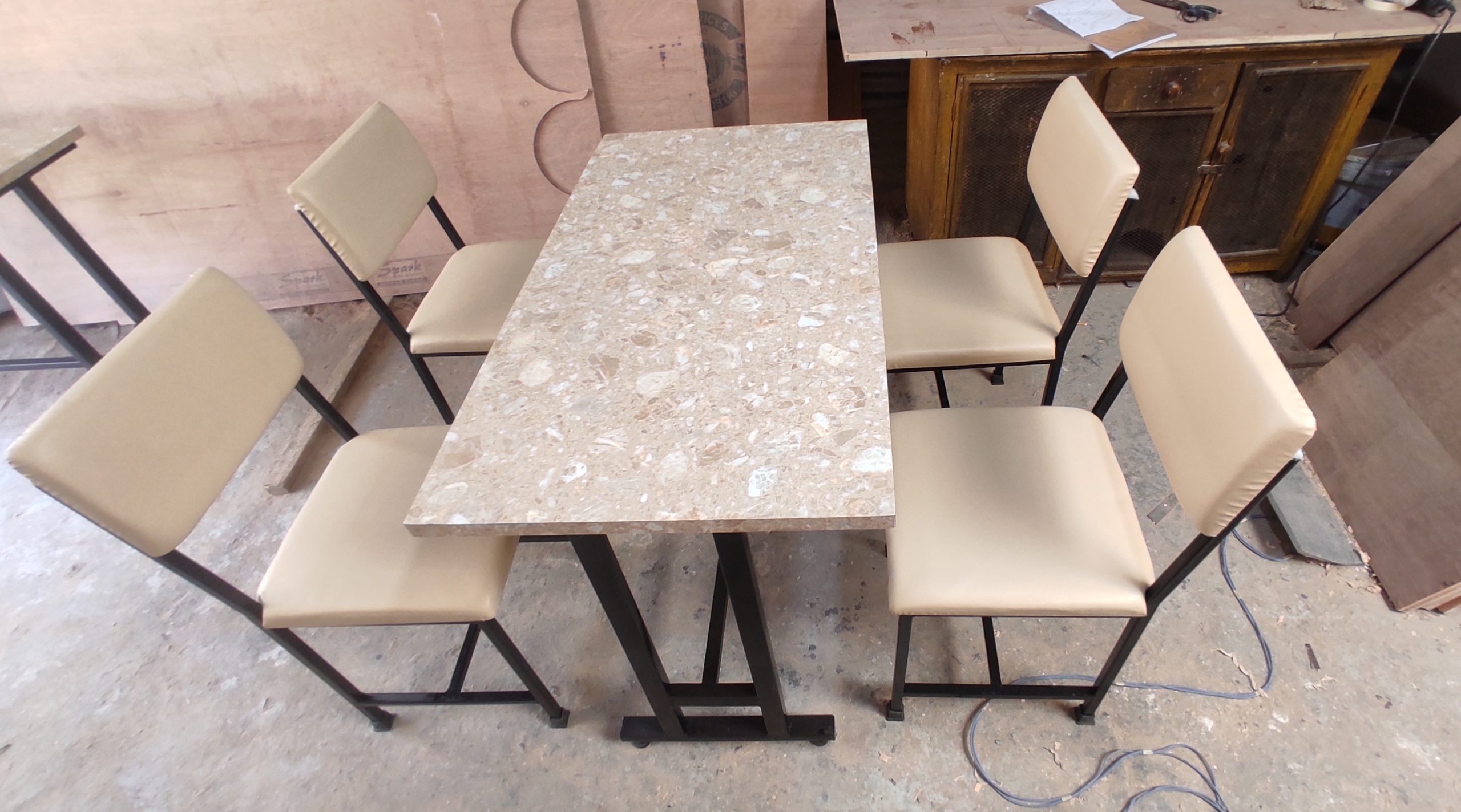 Table set for hotel cafe restaurant